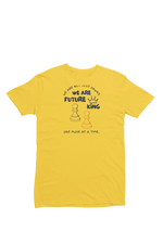 Comfortable Women Regular Fit Tshirt in Yellow - 180 GSM | Fullmoon Styles