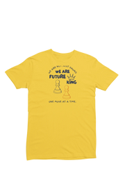 Comfortable Women Regular Fit Tshirt in Yellow - 180 GSM | Fullmoon Styles