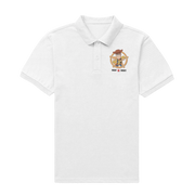 Toy Story Woody Sheriff Women Polo Shirt 220 White Polo Shirt - Premium Cotton Women Wear
