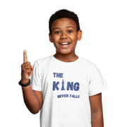 Premium White Regular Fit Tshirt for Kids - 180 GSM Cotton | Fullmoon Styles