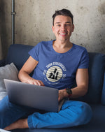 Think Strategically Men Regular Fit Tshirt 180 Royal Blue Regular Fit Tshirt - Premium Cotton Men Wear