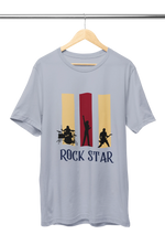 Premium Gray Regular Fit Tshirt for Men - 180 GSM Cotton | Fullmoon Styles