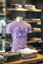 Lavender Regular Fit Tshirt - Chess Mode On Men Regular Fit Tshirt 180 Design | Men Fashion