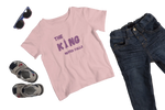 Comfortable Kids Regular Fit Tshirt in Baby Pink - 180 GSM | Fullmoon Styles