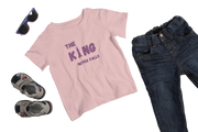 Comfortable Kids Regular Fit Tshirt in Baby Pink - 180 GSM | Fullmoon Styles