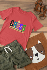 Premium Red Regular Fit Tshirt for Kids - 180 GSM Cotton | Fullmoon Styles