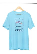 Comfortable Women Regular Fit Tshirt in Sky Blue - 180 GSM | Fullmoon Styles