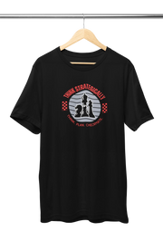 Premium Black Regular Fit Tshirt for Women - 180 GSM Cotton | Fullmoon Styles