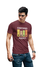 Comfortable Men Regular Fit Tshirt in Maroon - 180 GSM | Fullmoon Styles