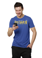 Comfortable Men Regular Fit Tshirt in Royal Blue - 180 GSM | Fullmoon Styles