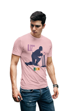 Comfortable Men Oversized in Baby Pink - 240 GSM | Fullmoon Styles