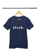 Premium Navy Blue Regular Fit Tshirt for Men - 180 GSM Cotton | Fullmoon Styles