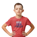 Comfortable Kids Regular Fit Tshirt in Red - 180 GSM | Fullmoon Styles