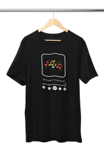Premium Black Regular Fit Tshirt for Women - 180 GSM Cotton | Fullmoon Styles