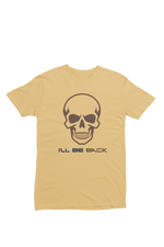 Men Regular Fit Tshirt - The Terminator I Will Be Back Men Regular Fit Tshirt 180 Beige | Fullmoon Styles