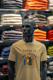 Beige Regular Fit Tshirt - As Loyal As Book Men Regular Fit Tshirt 180 Design | Men Fashion