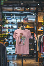 Baby Pink Oversized - Woody And Buzz Friends Forever Women Oversized 240 Design | Women Fashion