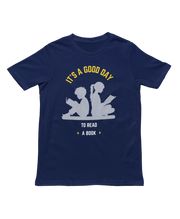 Men Regular Fit Tshirt - Good Day To Read Men Regular Fit Tshirt 180 Navy Blue | Fullmoon Styles
