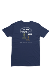 Women Regular Fit Tshirt - We Are Future Kings Women Regular Fit Tshirt 180 Navy Blue | Fullmoon Styles