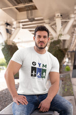 Comfortable Men Regular Fit Tshirt in White - 180 GSM | Fullmoon Styles