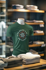Bottle Green Regular Fit Tshirt - Battlefield Men Regular Fit Tshirt 180 Design | Men Fashion