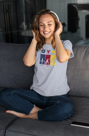 One More Rep Women Regular Fit Tshirt 180 Gray Regular Fit Tshirt - Premium Cotton Women Wear
