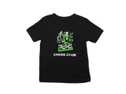 Kids Regular Fit Tshirt - Chess Club Kids Regular Fit Tshirt 180 Black | Fullmoon Styles