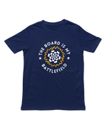 Comfortable Women Regular Fit Tshirt in Navy Blue - 180 GSM | Fullmoon Styles
