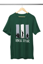 Premium Bottle Green Regular Fit Tshirt for Men - 180 GSM Cotton | Fullmoon Styles