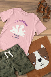Premium Baby Pink Regular Fit Tshirt for Kids - 180 GSM Cotton | Fullmoon Styles