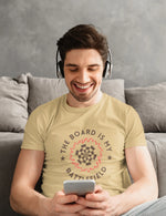 Premium Beige Regular Fit Tshirt for Men - 180 GSM Cotton | Fullmoon Styles