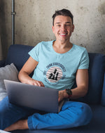 Think Strategically Men Regular Fit Tshirt 180 Sky Blue Regular Fit Tshirt - Premium Cotton Men Wear