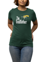 Comfortable Women Regular Fit Tshirt in Bottle Green - 180 GSM | Fullmoon Styles
