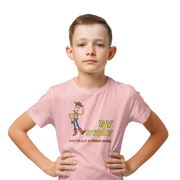 Toy Story Woody Kids Regular Fit Tshirt 180 Baby Pink Regular Fit Tshirt - Premium Cotton Kids Wear