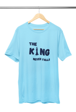 Premium Sky Blue Regular Fit Tshirt for Men - 180 GSM Cotton | Fullmoon Styles