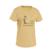 Women Regular Fit Tshirt - Toy Story Woody Women Regular Fit Tshirt 180 Beige | Fullmoon Styles