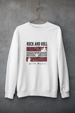 Premium White Regular Fit Sweatshirt for Women - 320 GSM Cotton | Fullmoon Styles