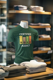 Premium Bottle Green Regular Fit Tshirt for Men - 180 GSM Cotton | Fullmoon Styles