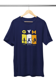 Premium Navy Blue Regular Fit Tshirt for Women - 180 GSM Cotton | Fullmoon Styles