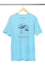 Men Regular Fit Tshirt - We Are Future Kings Men Regular Fit Tshirt 180 Sky Blue | Fullmoon Styles