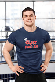 Premium Navy Blue Regular Fit Tshirt for Men - 180 GSM Cotton | Fullmoon Styles