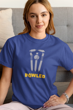 Comfortable Women Regular Fit Tshirt in Royal Blue - 180 GSM | Fullmoon Styles