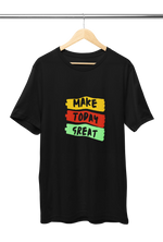 Premium Black Regular Fit Tshirt for Men - 180 GSM Cotton | Fullmoon Styles