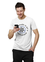 Comfortable Men Regular Fit Tshirt in White - 180 GSM | Fullmoon Styles