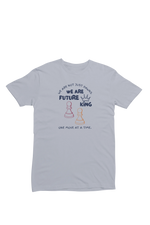 Men Regular Fit Tshirt - We Are Future Kings Men Regular Fit Tshirt 180 Gray | Fullmoon Styles