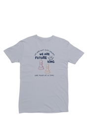 Men Regular Fit Tshirt - We Are Future Kings Men Regular Fit Tshirt 180 Gray | Fullmoon Styles