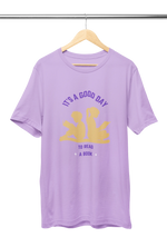 Women Regular Fit Tshirt - Good Day To Read Women Regular Fit Tshirt 180 Lavender | Fullmoon Styles