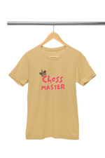 Chess Master Men Regular Fit Tshirt 180 Beige Regular Fit Tshirt - Premium Cotton Men Wear