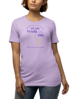 Comfortable Women Regular Fit Tshirt in Lavender - 180 GSM | Fullmoon Styles