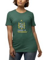 Bottle Green Regular Fit Tshirt - Git Commit Awesomeness Women Regular Fit Tshirt 180 Design | Women Fashion